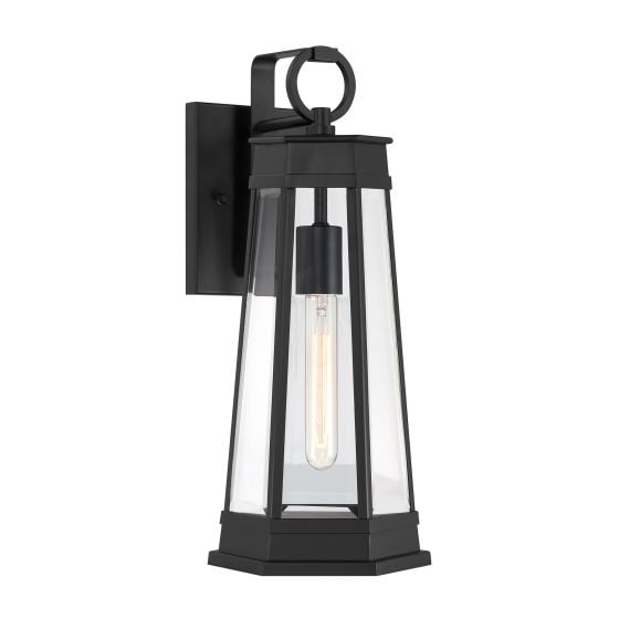 Savoy House - 5-205-BK - Payne 1-Light Outdoor Wall Lantern in Matte Black