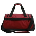 Athletic Works Unisex 33L Polyester Fitness Duffel Gym Bag, Red