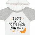 thumbnail image 4 of Inktastic I Love My Tia to the Moon and Back Boys or Girls Baby Bodysuit, 4 of 5