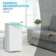 thumbnail image 7 of 14,000 BTU Air Conditioner with Remote Control,Cools Up to 750 Sq.Ft, 3-IN-1 Energy Efficient Portable AC Unit with Universal Casters & Installation Kits for Large Room, Campervan, Office, 7 of 7