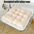 thumbnail image 4 of Chair Cushions, Seat Cushion, Chair Cushion Solid Color Soft Breathable Chair Pad for Kitchen, Dining & Living Room, 4 of 6