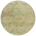 thumbnail image 2 of Addison Rugs Chantille Indoor/Outdoor Transitional Geometric Fern Machine Washable Round Rug, 8' x 8', 2 of 7