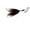 Nickle/Black Red, variant on Panther Martin PMMKC_22_NBRED Classic Muskie Spinner Fishing Lure - Nickle/Black Red - 22 (1.25 oz)