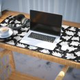 thumbnail image 3 of Long Mouse Pads for Desk,Halloween Ghost Army Pattern Desk Mats on Top Of Desks, Desk Mouse Pad Extra Large with 3mm Non-Slip Base and Stitched Edge for Gaming,Office,Work,Home 35.4x15.7in, 3 of 5