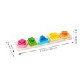 thumbnail image 2 of unbranded  Kids Building Toy Children Geometrical Block Geometry Puzzle, 2 of 8