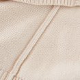 thumbnail image 5 of NIUREDLTD Toddler Boys Girls Solid Color Cardigan Sweater Long Sleeve Crew Neck Outerwear Button Down Ribbed Cuffs Fall Winter Knitted Jacket Coat Beige Size 130, 5 of 8