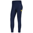 thumbnail image 2 of Women's KadyLuxe  Navy Michigan Wolverines 7/8 Mixed Media Pocket iLeggings, 2 of 3