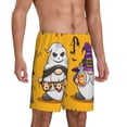 thumbnail image 2 of Fotbe Cute Gnomes Halloween Pajama Shorts for Men, Men's Pajama Bottoms, Sleepwear,Short Pajama Pants-Large, 2 of 9