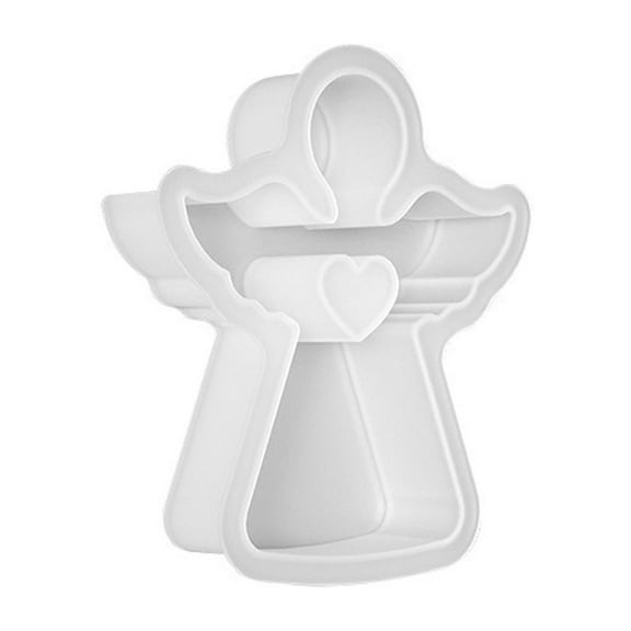 Angel Candle Moulds for Candle Making,Cupid Little Angel Silicone Casting Molds,Baby Angel Candle Silicone Molds for Handmade Chocolate Decoration Gypsum Aromatherapy Soap Resin Moulds