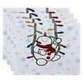 thumbnail image 2 of Simply Daisy 18" x 14" Winter Whimsy Geometric Print Placemats, Set of 4, 2 of 2