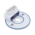 thumbnail image 1 of Escáner OBD2 Wi-Fi V1.5, escáner de diagnóstico automotriz Wi-Fi para herramientas de diagnóstico OBDII de automóviles, lector de códigos, color blanco., 1 of 5