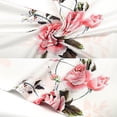 thumbnail image 3 of CHOK Plus Size Henley Shirt for Women V Neck Button Up Floral Tunic Tops, 3 of 10