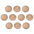 thumbnail image 5 of Wood Button Top Plugs 7/25 Inch Cherry Hardwood Furniture Plugs 50Pcs, 5 of 5