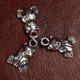 thumbnail image 5 of 20X plata antigua doble cara lindo oso de peluche colgantes hallazgos Yuyangstore Oso encantos colgantes, 5 of 8