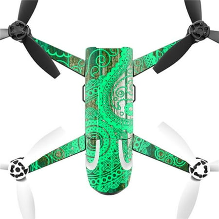 MightySkins PABEBOP2-Vintage Paisley Skin Decal Wrap for Sony PlayStation DualShock 4 Controller - Evil Reaper