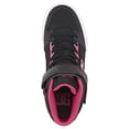 thumbnail image 3 of DC Shoes Girls' Pure High Elastic Lace High-Top Shoes Black/Pink/Black - ADGS300092-KPK, 3 of 6