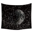thumbnail image 1 of 1Pc 90x70cm Constellation Starry Sky Tapestry Multifunctional Printed Hanging Blanket Beach Towel for Home Outside, 1 of 9