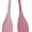 Dusty Rose, variant on Jacob Alexander Men's Solid Color Extra Large Self-Tie Bow Tie - Black