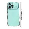 thumbnail image 3 of Fokuz Electroplated Large Wave Mobile Phone Case Side LoveFall Protective Cover Suitable For15Promax Mobile Phone Case, 3 of 6