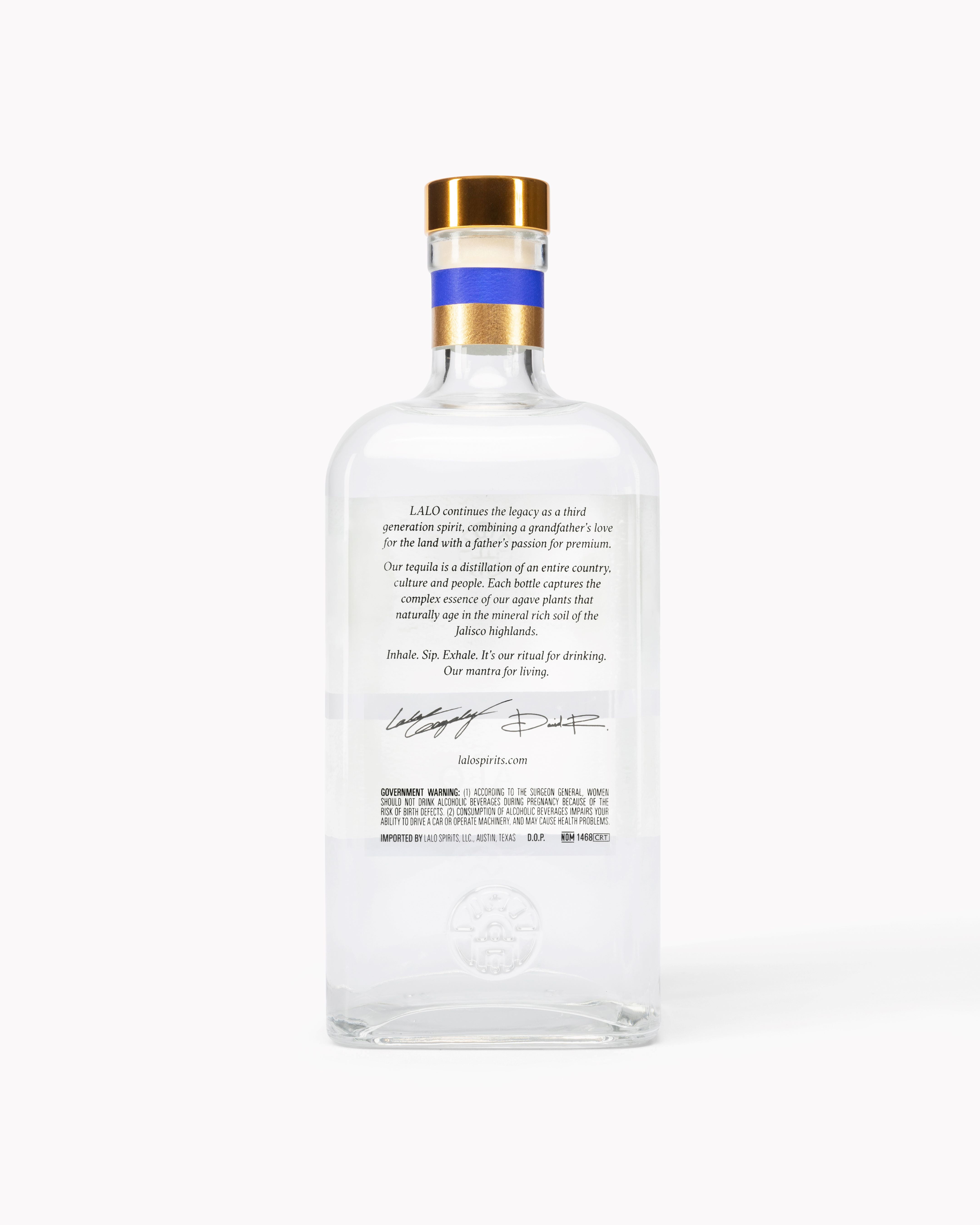 LALO, Blanco Tequila, 750 ml, 100% Blue Agave, 40% ABV - Walmart.com