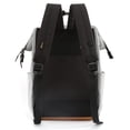 thumbnail image 3 of Mochila Himawari Travel School con USB 15.6 pulgadas, impermeable, gris, 3 of 7