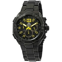 Orient Enterprise Chronograph Black Dial Men's Watch FTV00007B
