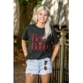thumbnail image 4 of Classic Betty Boop Cartoon Heart Logo Women's Graphic T Shirt Tees Brisco Brands S, 4 of 5