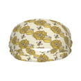 thumbnail image 2 of Easygdp Cartoon Honey Pot Bee Sunflower Sports Headband Non Slip Headband Unisex for Head Circumference 19.6 - 22.4 inch, 2 of 9