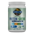 thumbnail image 4 of Garden of Life Organic Plant Based Greens Probiotic 20g Protein Shake Drink Powder for Digestive Gut Health, Vegan, Vanilla, 1.1lb, 4 of 13