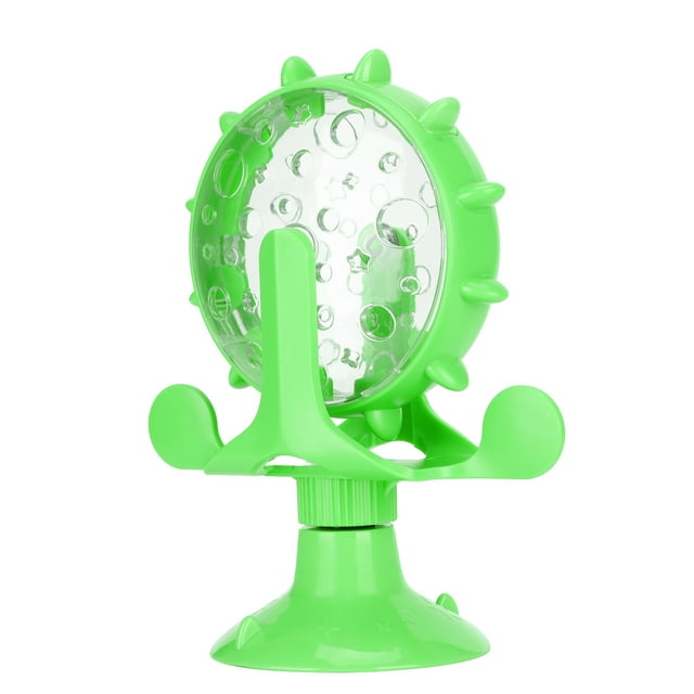 Pet Interactive Toy,ABS Pet Cat Food Windmill Food Leakage Toy Cat Puzzle Toy High-Precision Functionality