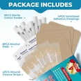thumbnail image 4 of Tiras de emergencia para cerrar heridas, banda GZXOCIU con punto de cremallera (4), 4 of 7