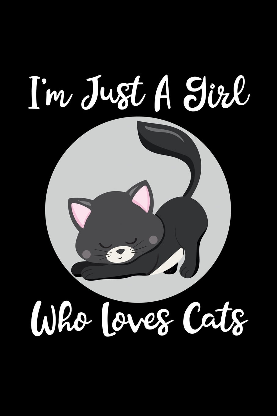 Just A Girl Who Loves Cats: Cats Notebook - Cute Gift For Girls And ...