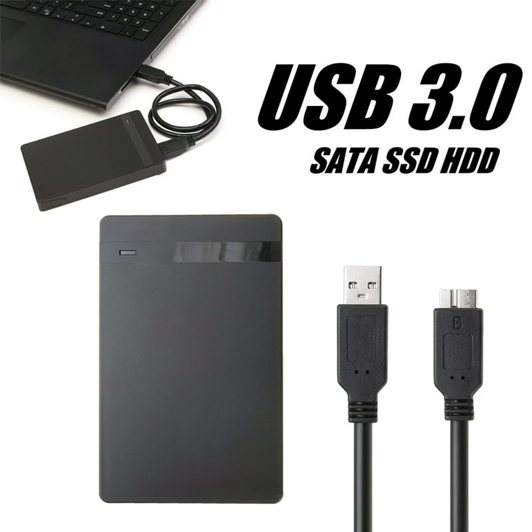 2.5 SATA USB 3.0 1TB External Hard Drives Portable Desktop Mobile Hard Disk  Box 