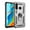 Silver-HW P30, variant on Protectors Case for P30/Lite Cellphone Cover Shockproof Bumper Housing Skin Cover with Kickstand