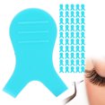 thumbnail image 3 of Perming 50pcs Y Forme de Cils Brosse Cils Extension Greffage Perming Brosse Mascara Outils, 3 of 8