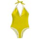 thumbnail image 1 of Nuevo traje de baño de color sólido para mujer Trajes de baño de moda OAVQHLG3B Store  lin121212, 1 of 3