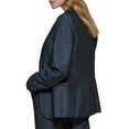 thumbnail image 2 of Calvin Klein Womens Woven Long Sleeves One-Button Blazer, 2 of 2