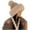 Beige, variant on Womens Winter Pompom Hat Knit Earflap Hat Warm Hat Cap Outdoor Ski Cap Ear Covers for Winter Winter Hats for Men Trooper Lined Winter Hats for Men Cool Snow Hat Winter Winter Hats with Ear Trapper Hat
