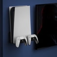 thumbnail image 2 of Soporte de pared para PS5: compatible con la consola PlayStation 5 Digital/Disc Edition con soporte para 2 mandos, 2 of 9