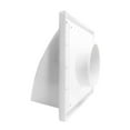 Exterior Wall Exhaust Vent Rainproof Range Hood Ventilation Outlet With ...