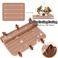 thumbnail image 3 of Dog Self Cooling Mat Pet Washable Cooling Pads Blanket Sleeping Kennel Mat,Ice Silk Sleep Mat Pad Non-Toxic Breathable Sleep Bed Beach for Large Dogs Cats (Blue, 27.5x39.4 in), 3 of 5