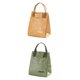thumbnail image 1 of Bolsa de Almuerzo de Papel Térmico Caja Aislada Enfriador Bolsa de Refrigerio Reutilizable para Mujer Marrón+Bolsa de Almuerzo de Papel Térmico Caja a Baoblaze Bolsa de almuerzo Tyvek, 1 of 8