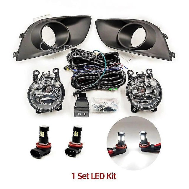 Car Led Fog Light Day Time Running Drl For Suzuki Swift 2011 2012 2013 2014 2015 2016 2017 Wires Harness Switch Waterproof