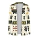 thumbnail image 5 of Cárdigan de manga larga para mujer, moda informal, blusa con estampado navideño, abrigo para mujer, 5 of 6