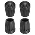 thumbnail image 1 of Unique Bargains 0.55'(14mm) Chair Feet Replacement Plastic Non-Slip Camping Chair Leg Tips Cap 4 Pack, 1 of 6