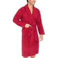 thumbnail image 3 of Skylinewears Men’s Luxury Robe 100% Cotton Terry Robe Shawl Collar Kimono Bathrobe Spa Robe Lightweight Soft Sleepwear Shower Robe Gowns for Men, 3 of 6