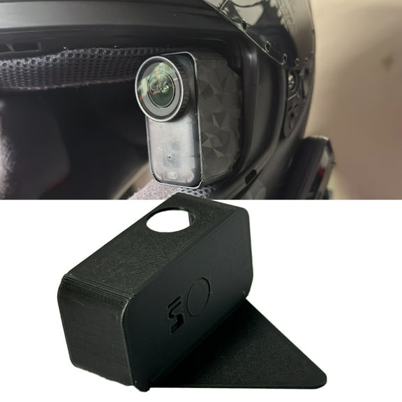 Helmet Mount Case for DJI Osmo Nano, Protective Box with Magnetic Mount for Motorcycle Bike Helmet