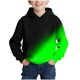 thumbnail image 2 of Sudadera con capucha para niño, con estampado de color, manga larga, informal, deportiva, con capucha, manga larga, sudadera con capucha, top con inserciones en los hombros, blusa de poliéster para ni, 2 of 7