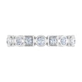 thumbnail image 3 of 1/2 Carat Diamond Wedding Ring in 14K White Gold (Ring Size 6.25), 3 of 6