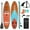Orange, variant on CADALENE 10 ft Inflatable Stand up Paddle Board for Adults & Youth, Anti-Slip SUP Paddleboard with Premium Accessories